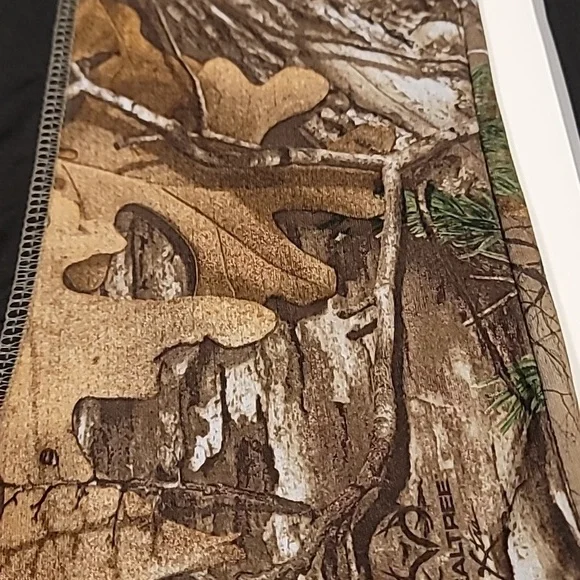 Rocky Microfiber Half Turtle Neck Pullover Shirt Black Brown XL - Picture 6 of 10